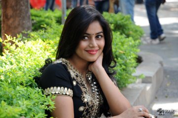 Poorna at Raju Gari Gadhi Movie Success Meet